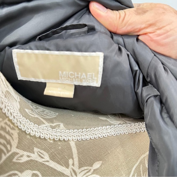 Michael Kors Charcoal Puffer Coat - Picture 7 of 11